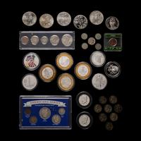 A Collection of United States and Private Issue Coinage