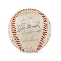 A 1965 Minnesota Twins Team Signed Autograph Baseball Including Harmon Killebrew (JSA Letter of Authenticity),