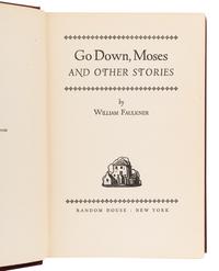 FAULKNER, William (1897-1962). Go Down Moses and Other Stories. New York: Random House, 1942.
