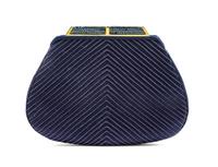 Judith Leiber Navy Blue Bag,