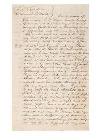 [SLAVERY & ABOLITION]. A group of 2 documents related to the enslavement of individuals in the Carolinas, including a rare North-Carolina Mutual Life Insurance Company form used to insure the life of an enslaved person.