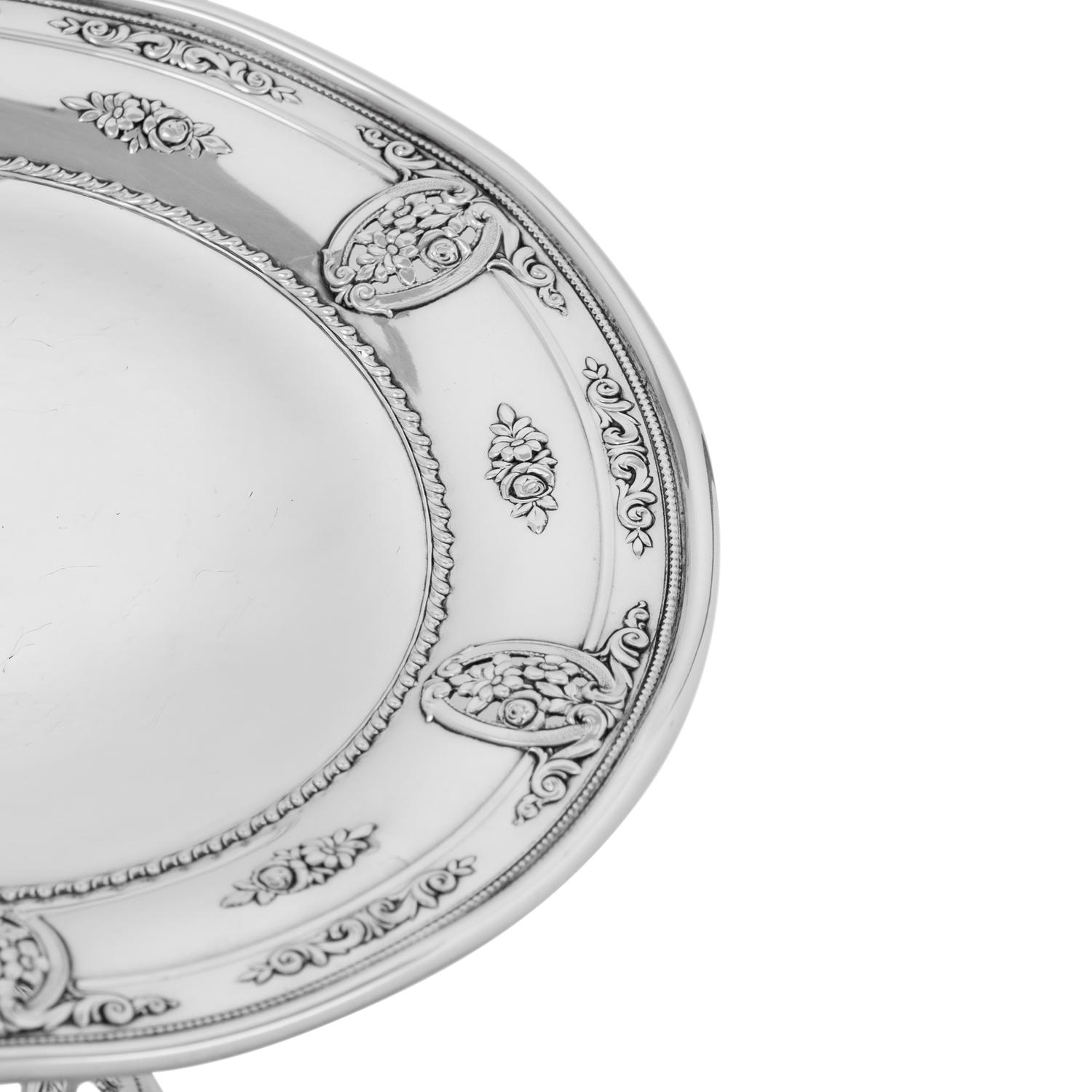 An American Silver Compote