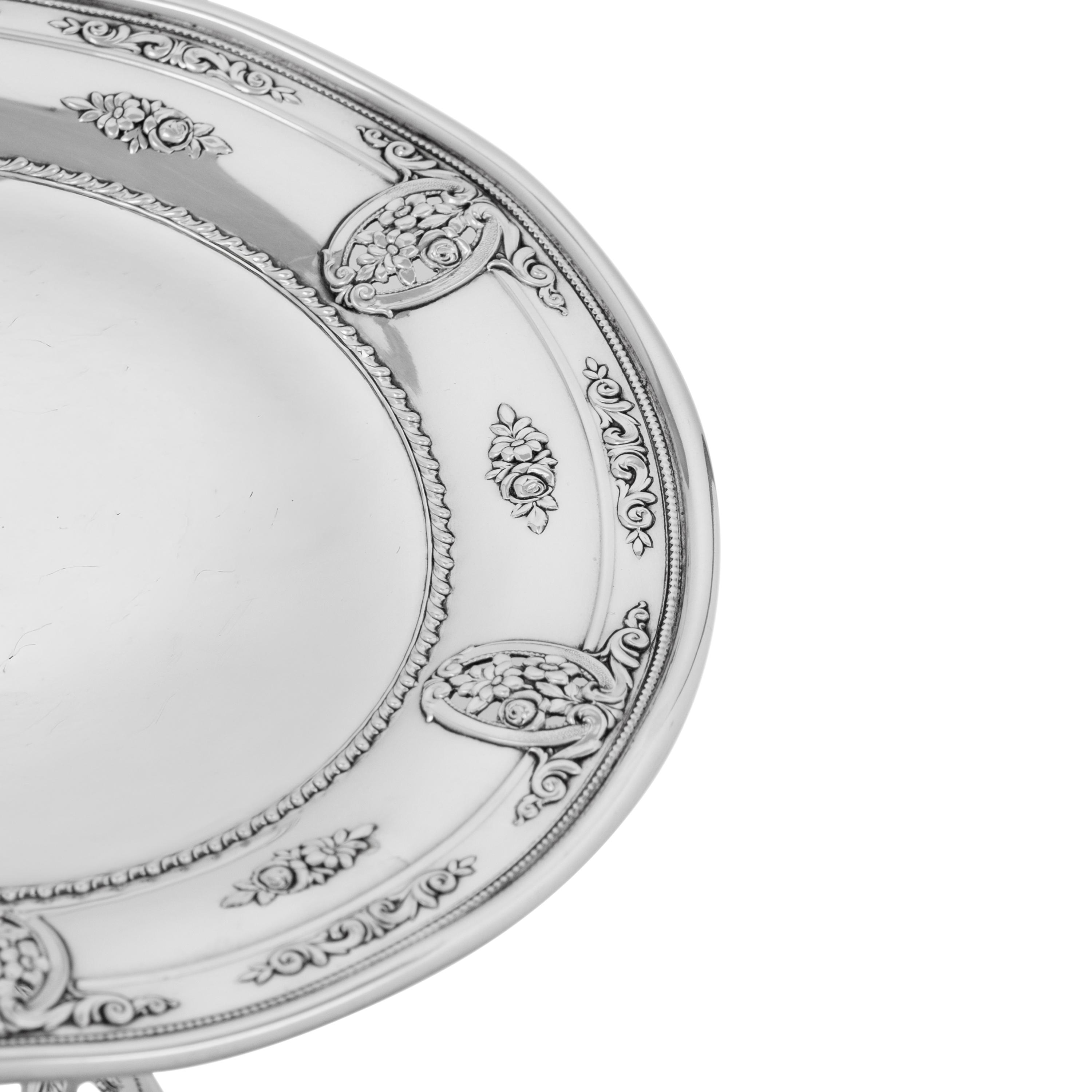 An American Silver Compote