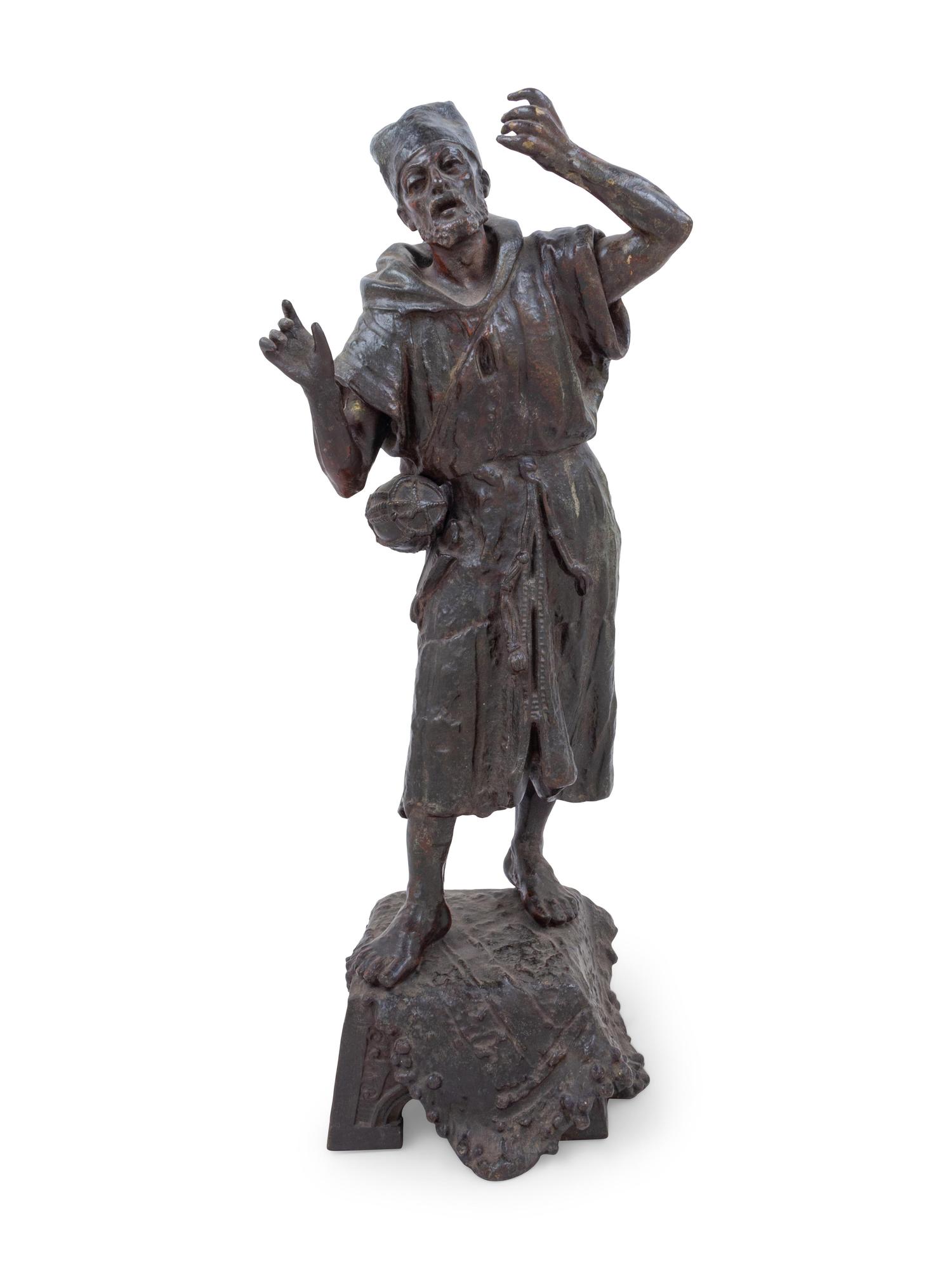 A Continental Cast Metal Figure