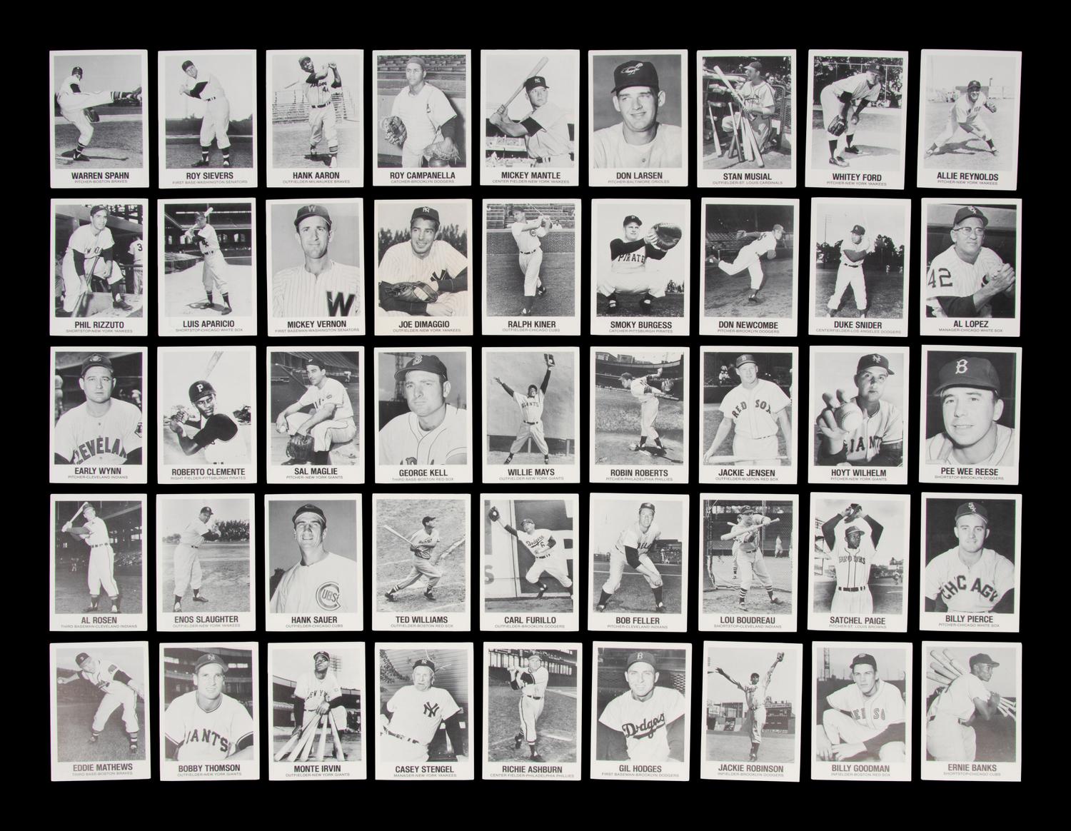 A Group of Over 100 1970s-80s Hall of Fame Baseball Cards Including an Eddie Murray Rookie and Complete 1977 TCMA Renata Galasso Series One Set