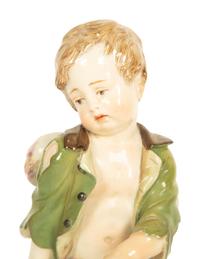 A Meissen Porcelain Figure of Cupid Depicted as a Beggar — 19TH CENTURY