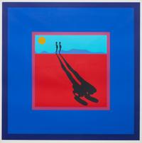Study/Falling Man (Shadows, Planes and Targets), 1971
