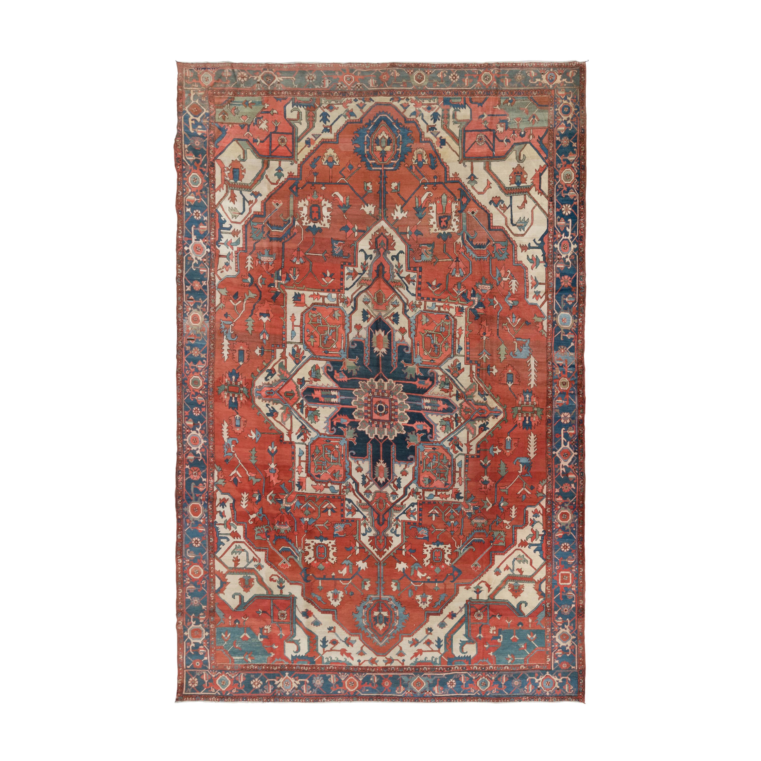 A Heriz Carpet