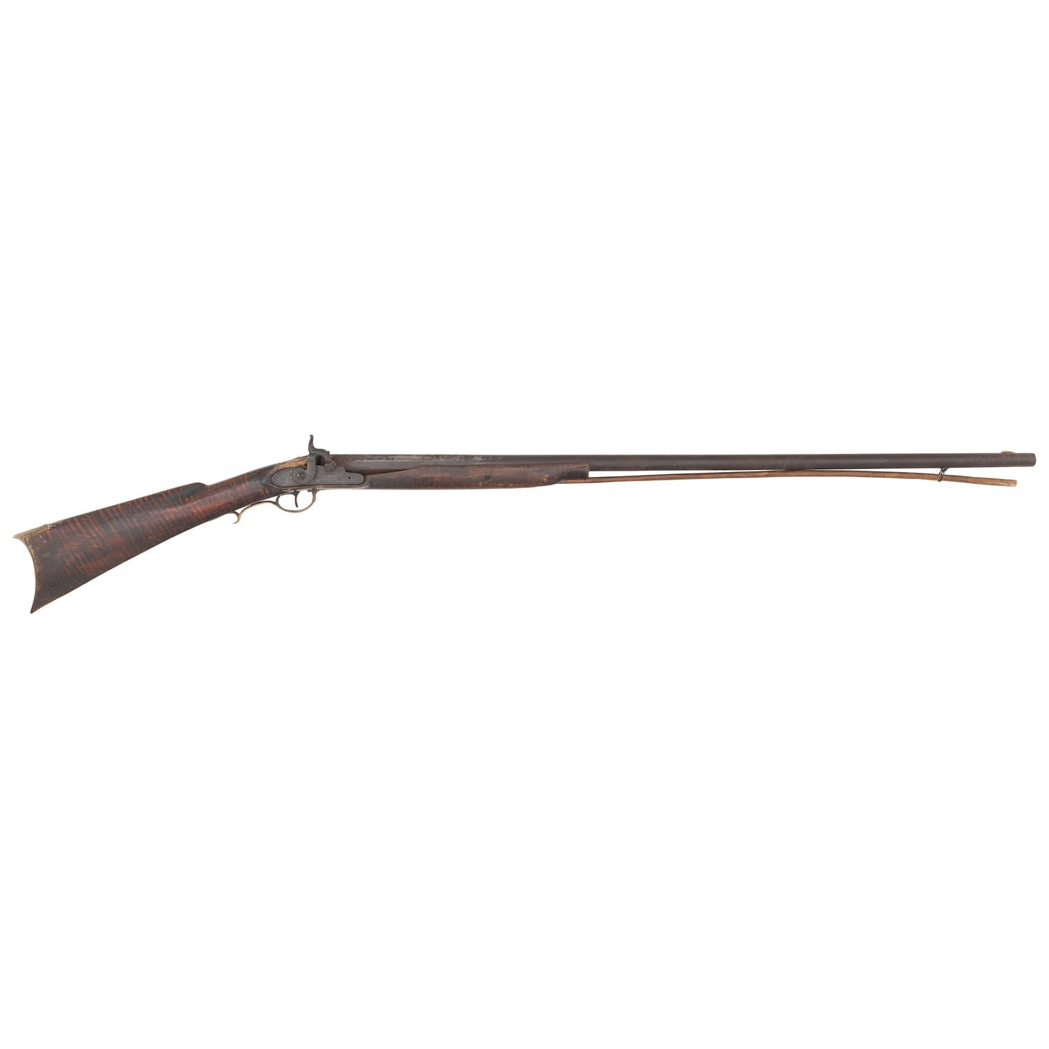 Half-Stocked Percussion Trade Gun by Leman