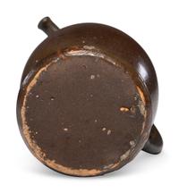 A Rare William Rowley Slip-Glazed Puzzle Jug