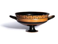 An Attic Black-Figured Siana Cup