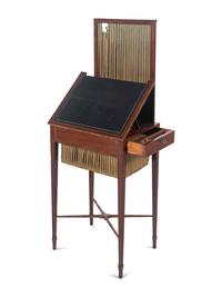 A George III Mahogany Sewing Table