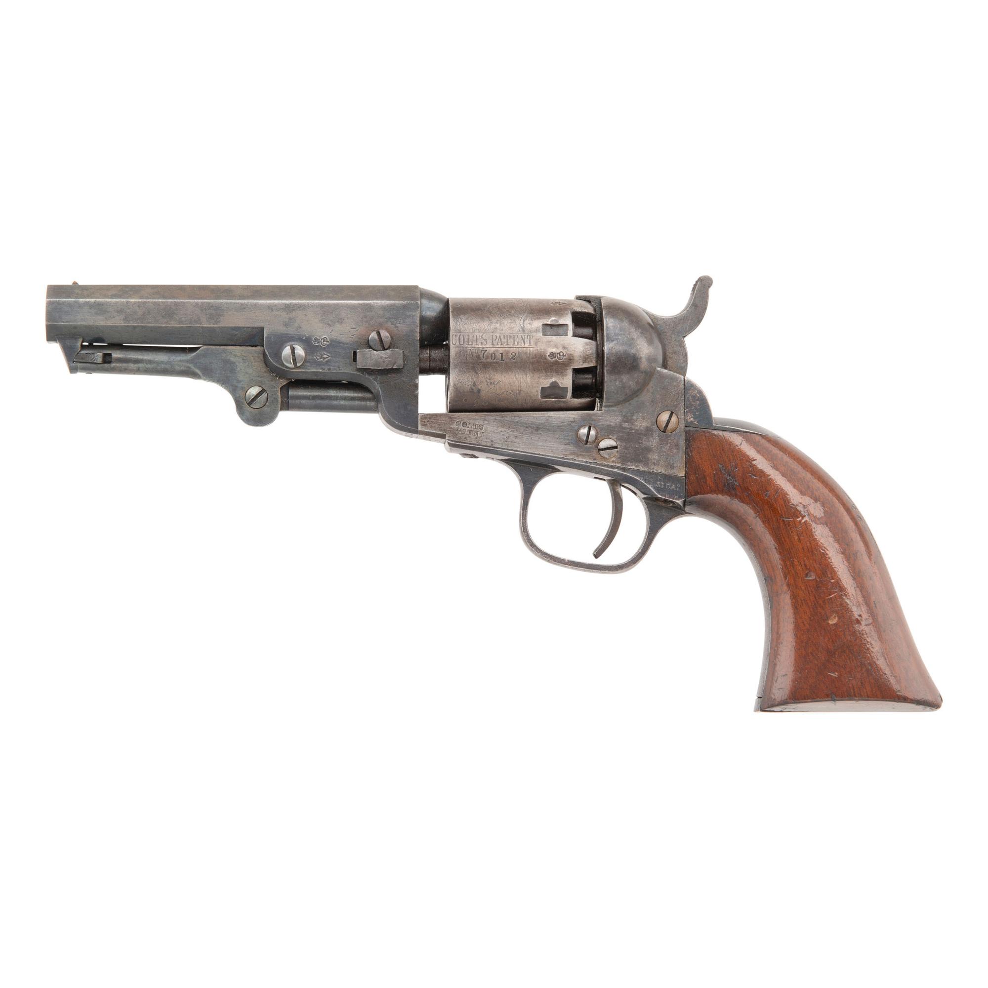 London Cased & Proofed New York Address Colt Model 1849 Pocket Revolver