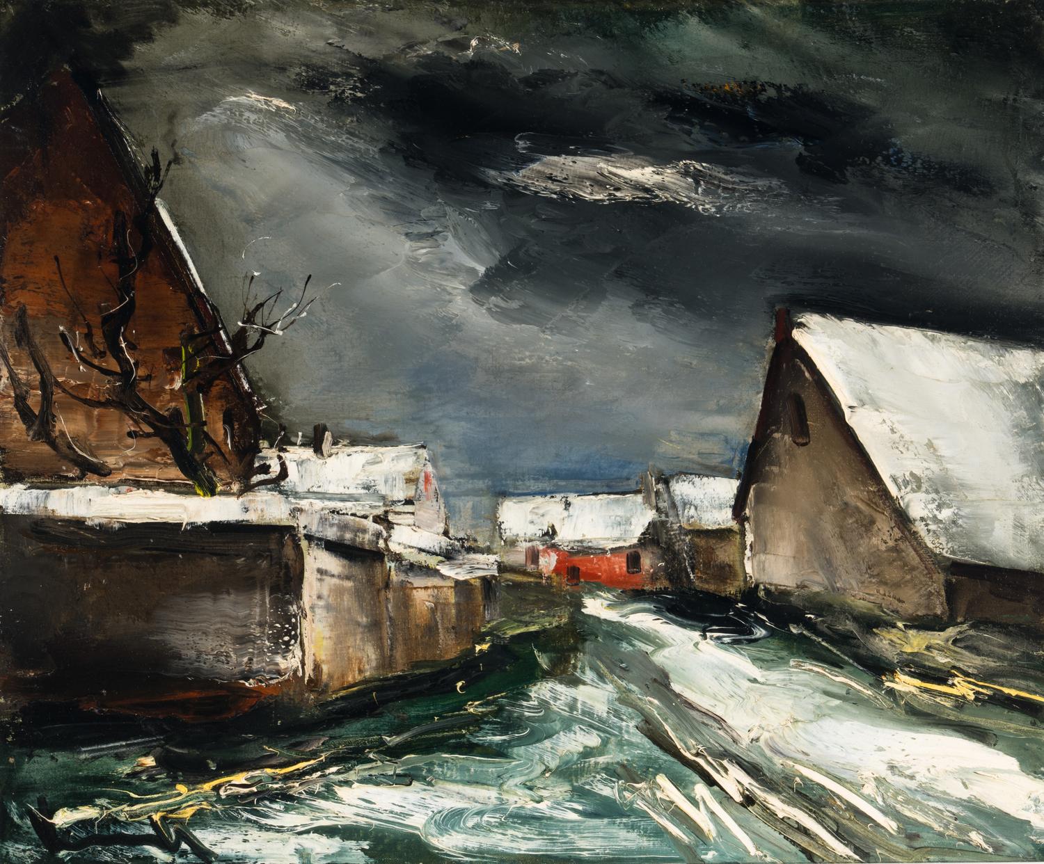 Village en Hiver , 1925