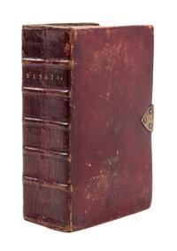 (BIBLE, SWEDISH) Biblia. Thet ar. Stockholm, 1674. First edition. Complete with an engraved title page by Isebrandus Compostell.