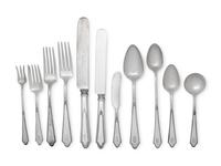 An American Silver Flatware Service