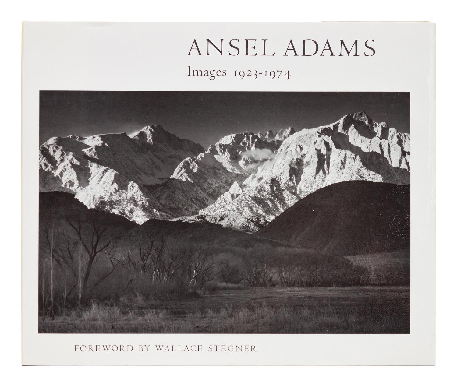 ADAMS, Ansel. Ansel Adams Images 1923-1974 . New York: New York Graphic Society, 1974.