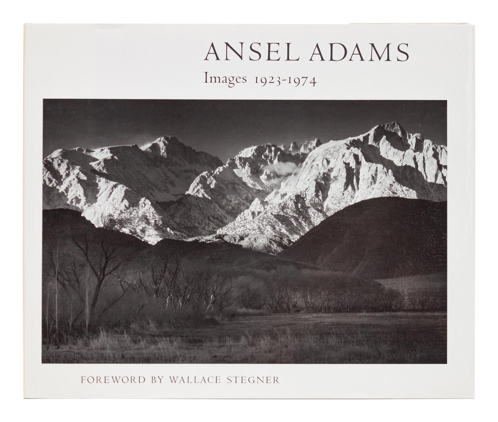 ADAMS, Ansel. Ansel Adams Images 1923-1974 . New York: New York Graphic Society, 1974.