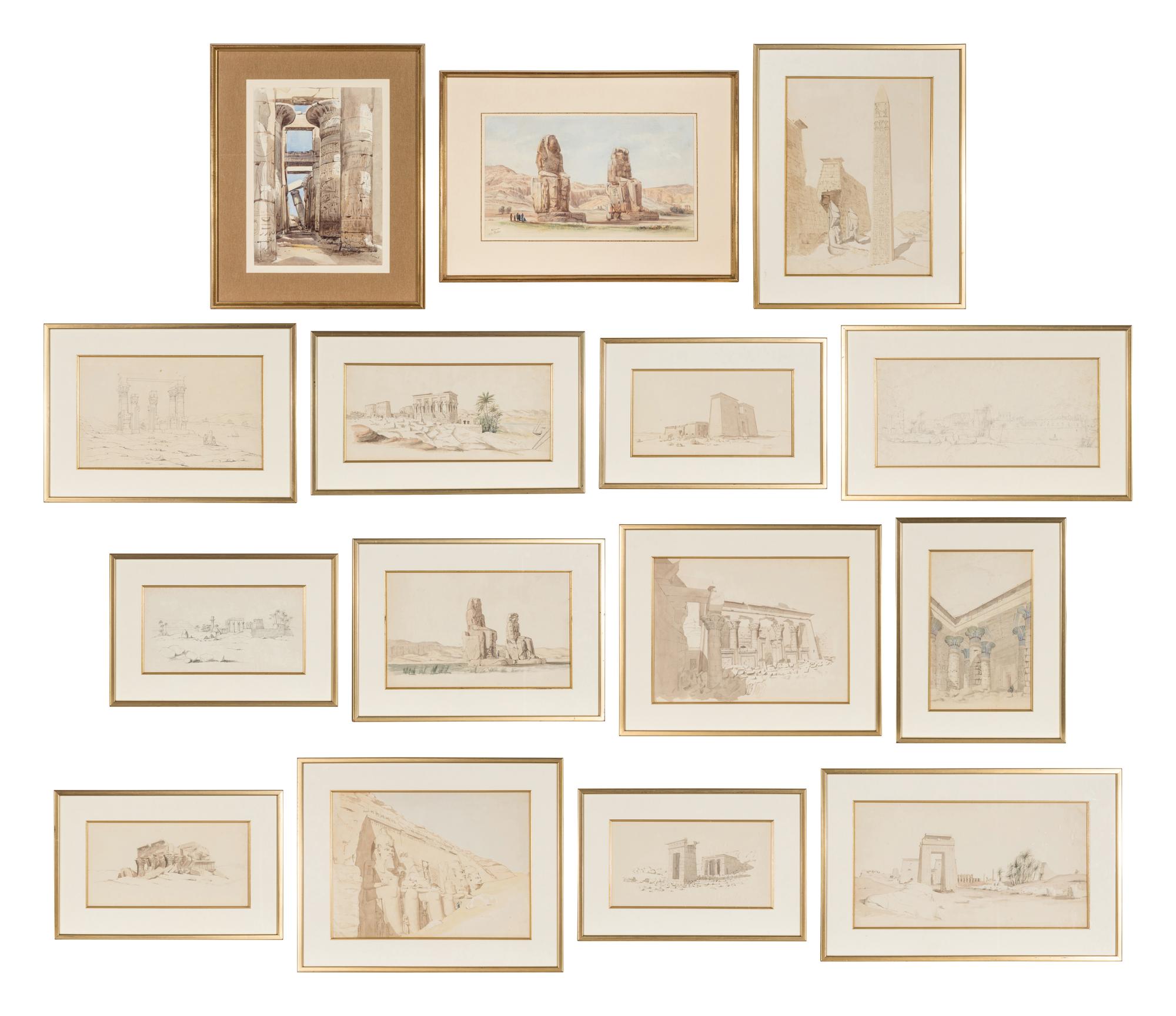 Views of Egypt (a Group of Fifteen works)