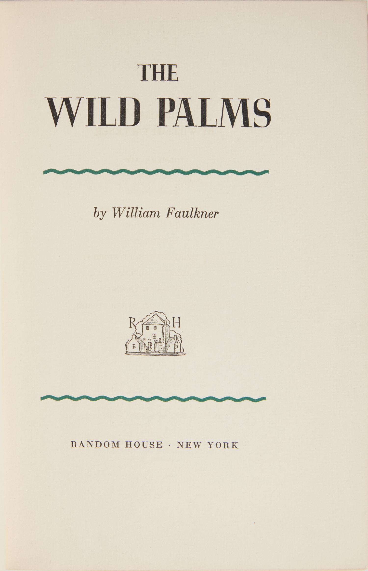 [Literature] Faulkner, William. The Wild Palms