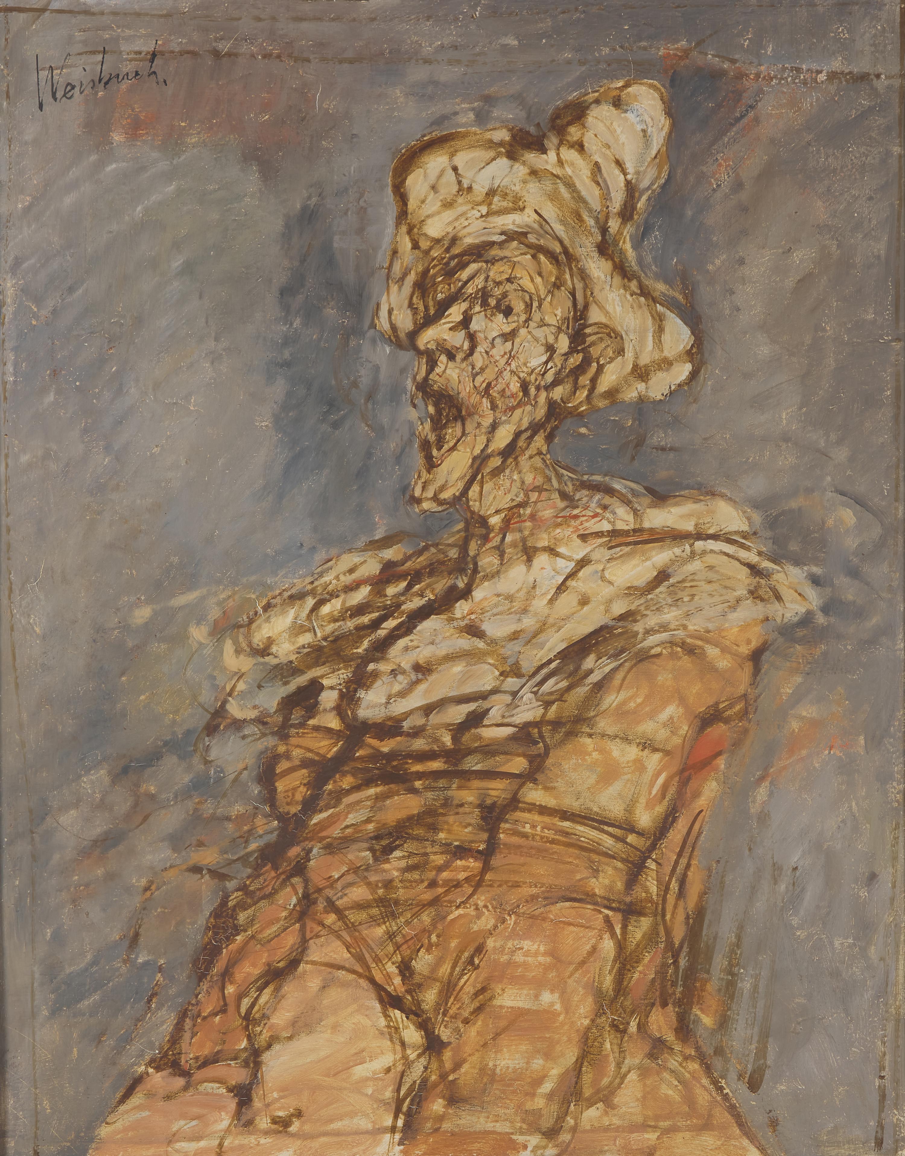 Claude Weisbuch (French, 1927-2014) — Paillasse en Colère