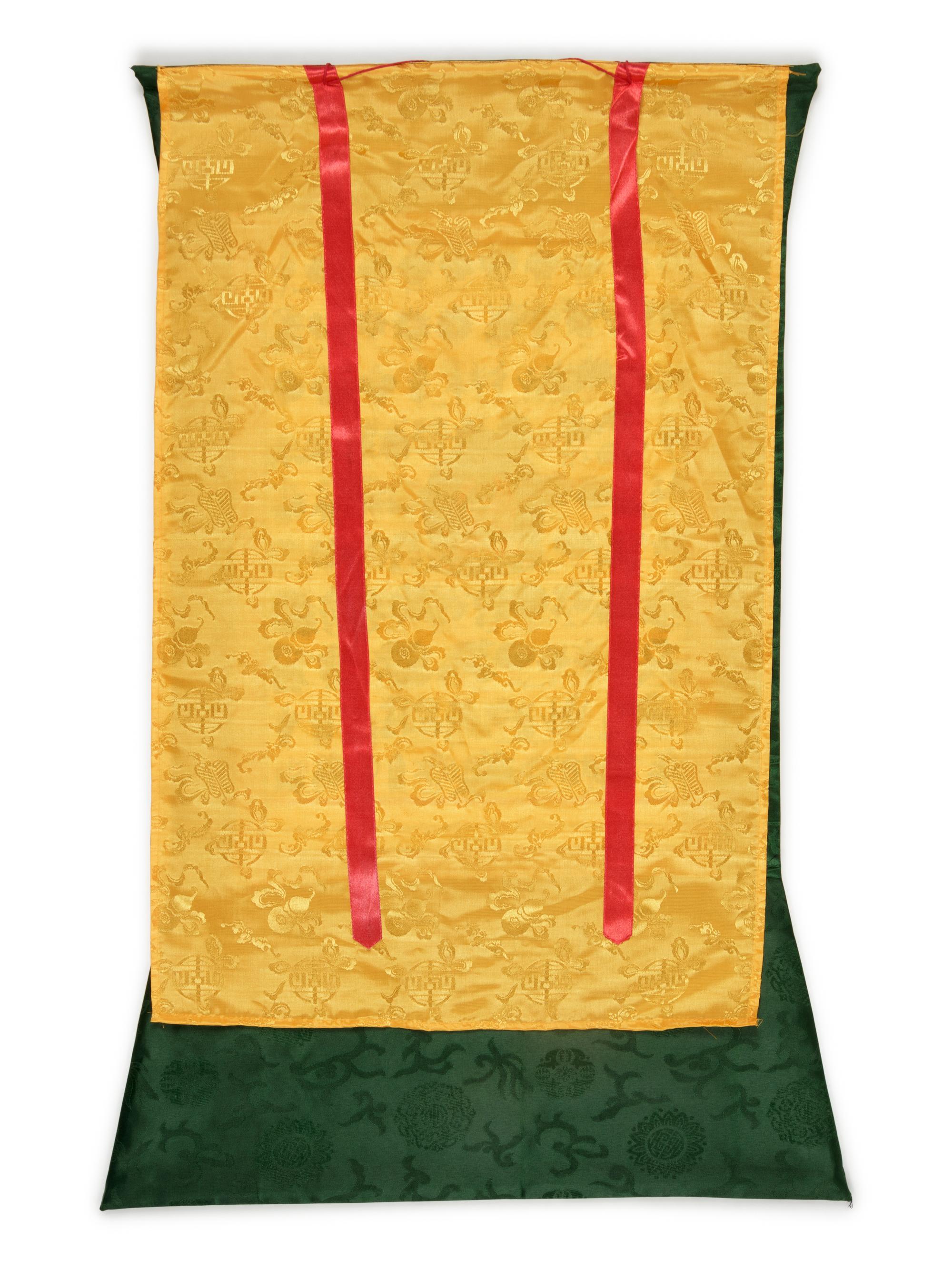 A Tibetan Thangka of a Medicine Buddha