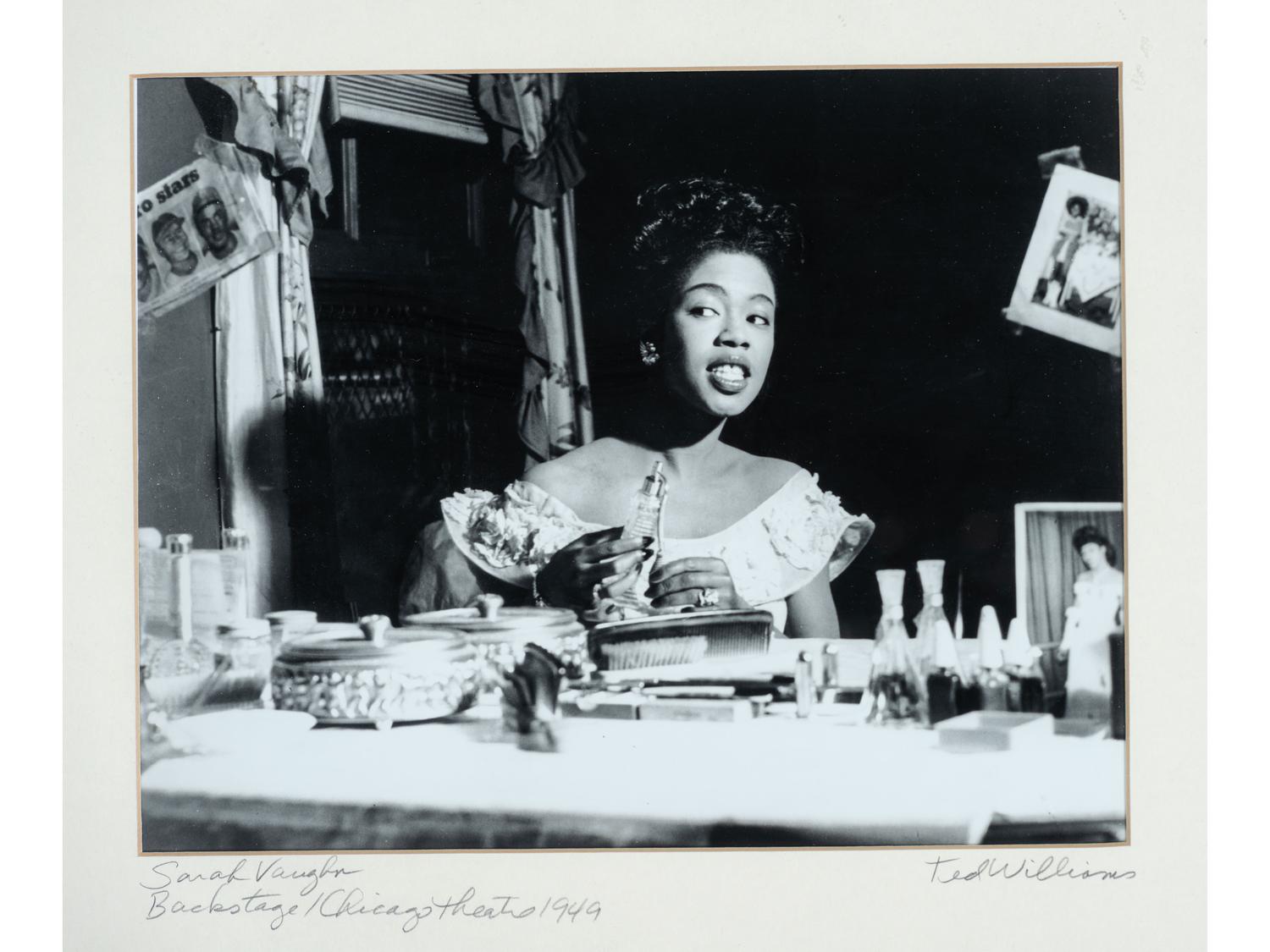 [JAZZ]. WILLIAMS, Ted (1925-2020), photographer. A group of 5 photographs, incl. portraits of jazz musicians. Chicago, 1949-1962.