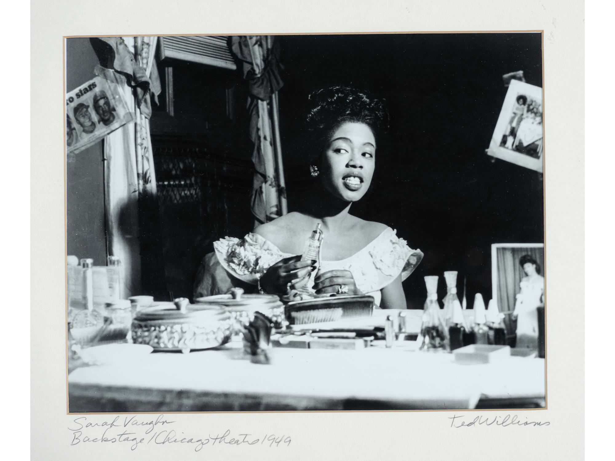 [JAZZ]. WILLIAMS, Ted (1925-2020), photographer. A group of 5 photographs, incl. portraits of jazz musicians. Chicago, 1949-1962.