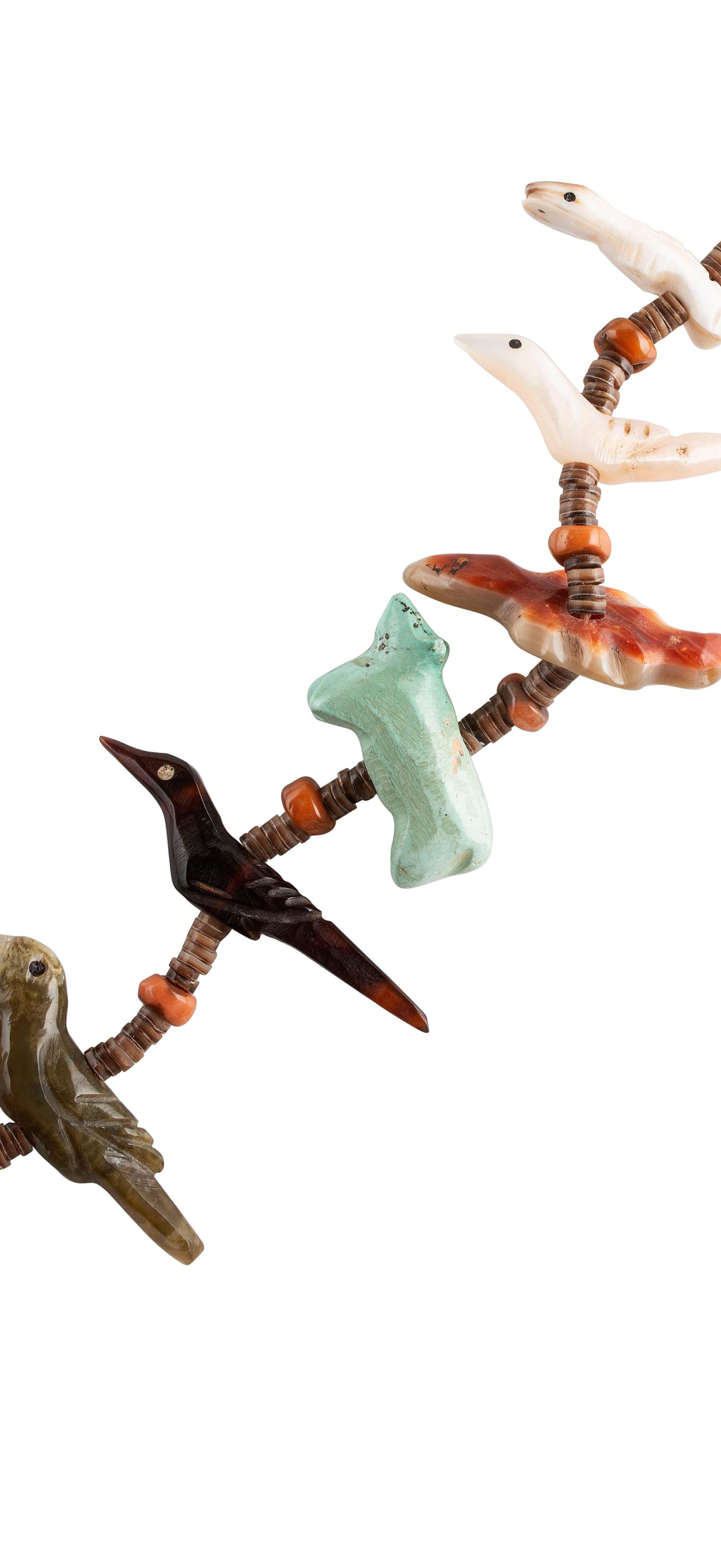 Pair of Zuni Fetish Neckaces
