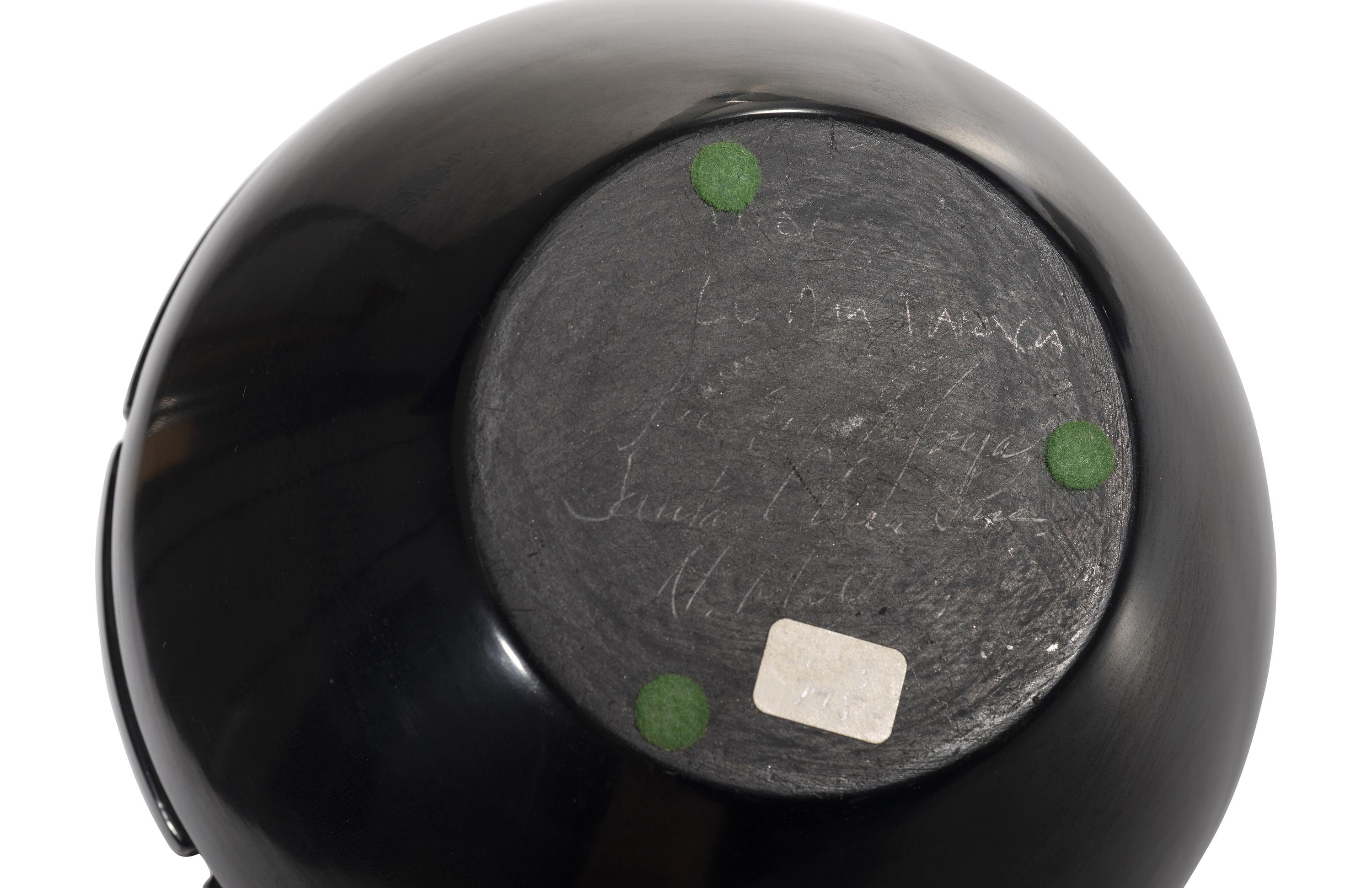 Carved Blackware Pottery