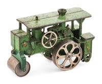 A Hubley Cast Iron Huber Road Roller