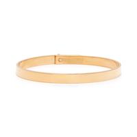 HERMÈS, YELLOW GOLD AND DIAMOND 'KELLY' BANGLE BRACELET