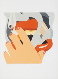Tom Wesselmann (American, 1931-2004) — Smoker (from An American Portrait 1776-1976 ), 1976