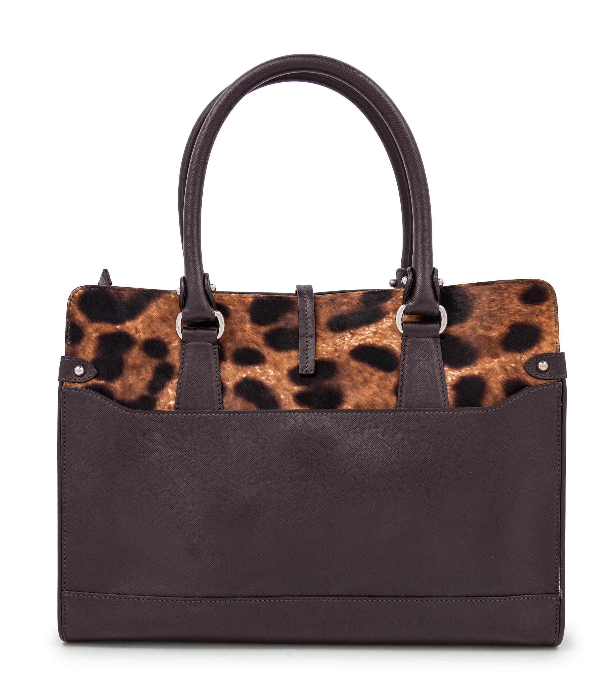 Salvatore Ferragamo Animal Print Bag, 2000s