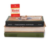 Book Jar with Cigarettes, 1981