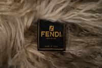 Two Fendi Mongolian Lamb Fur Stoles