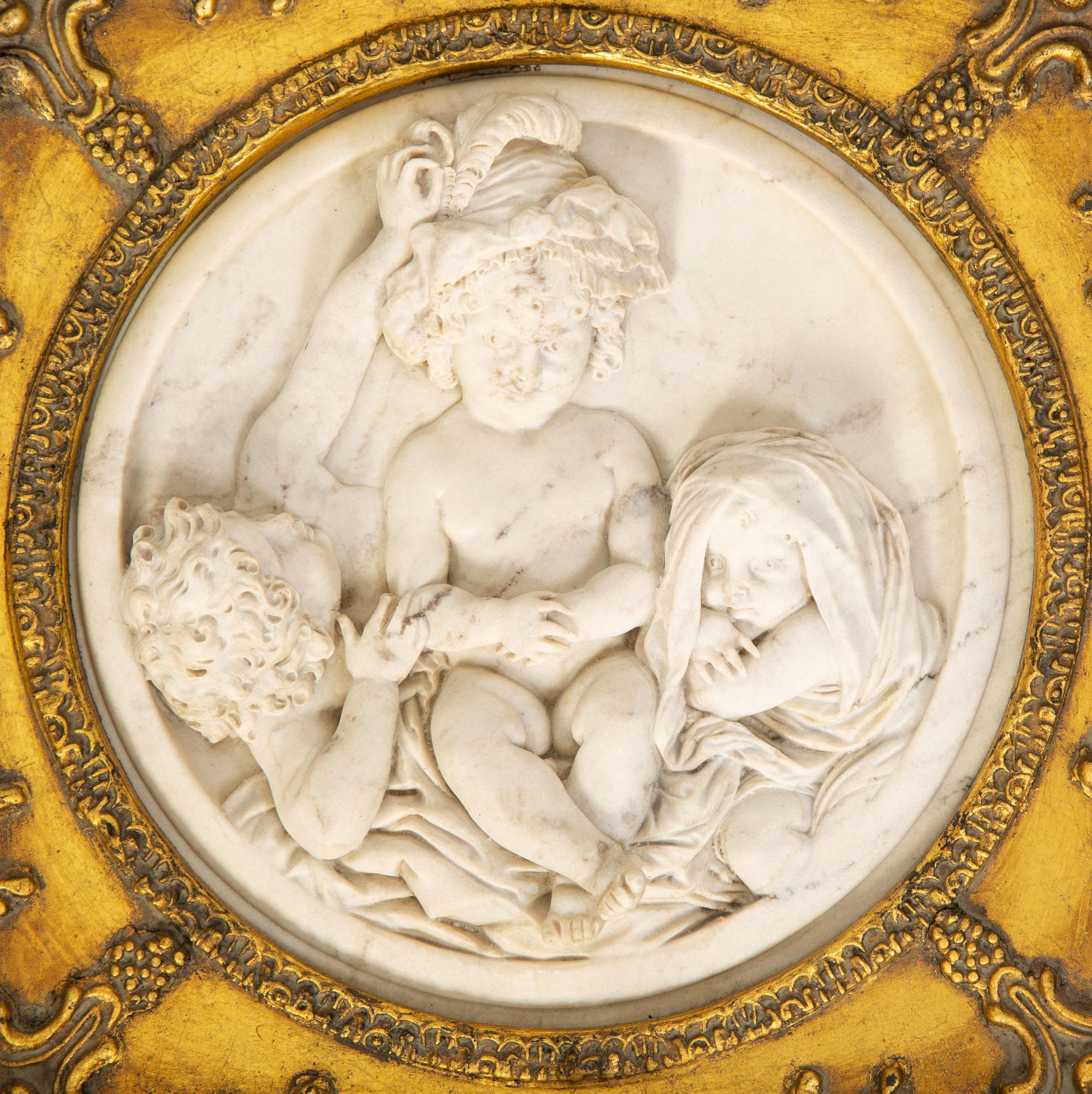 Edward William Wyon (British, 1811-1885) Due Bambini and Tre Bambini