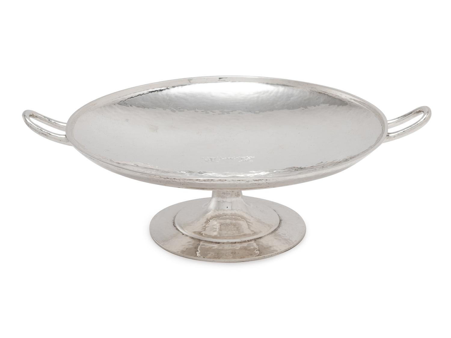 An Arts and Crafts Silver Compote