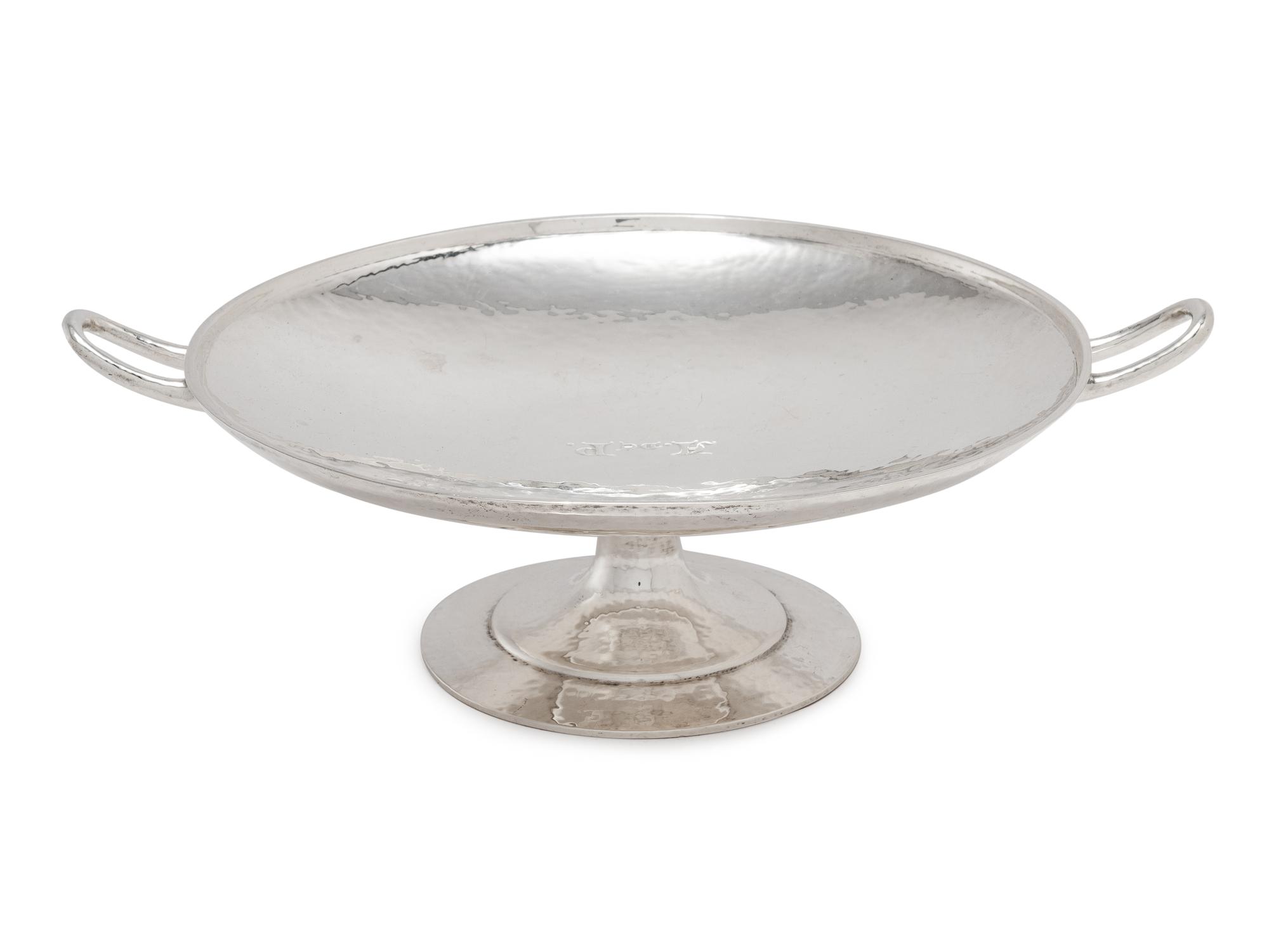 An Arts and Crafts Silver Compote