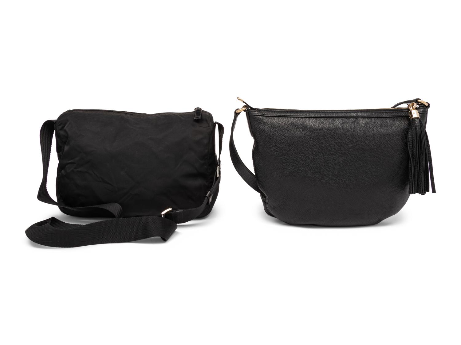 Prada and Gucci Shoulder Bags