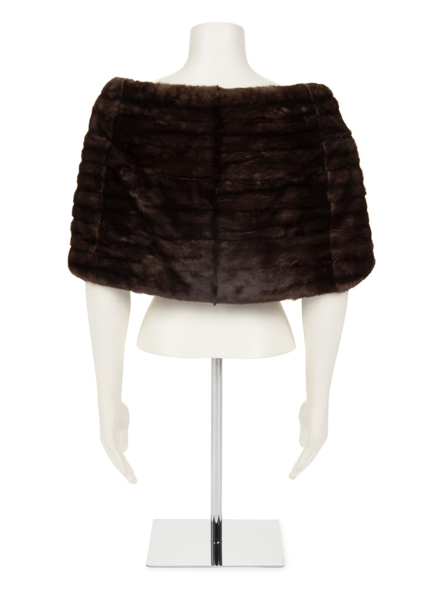 J. Mendel Mink Pull-Through Stole