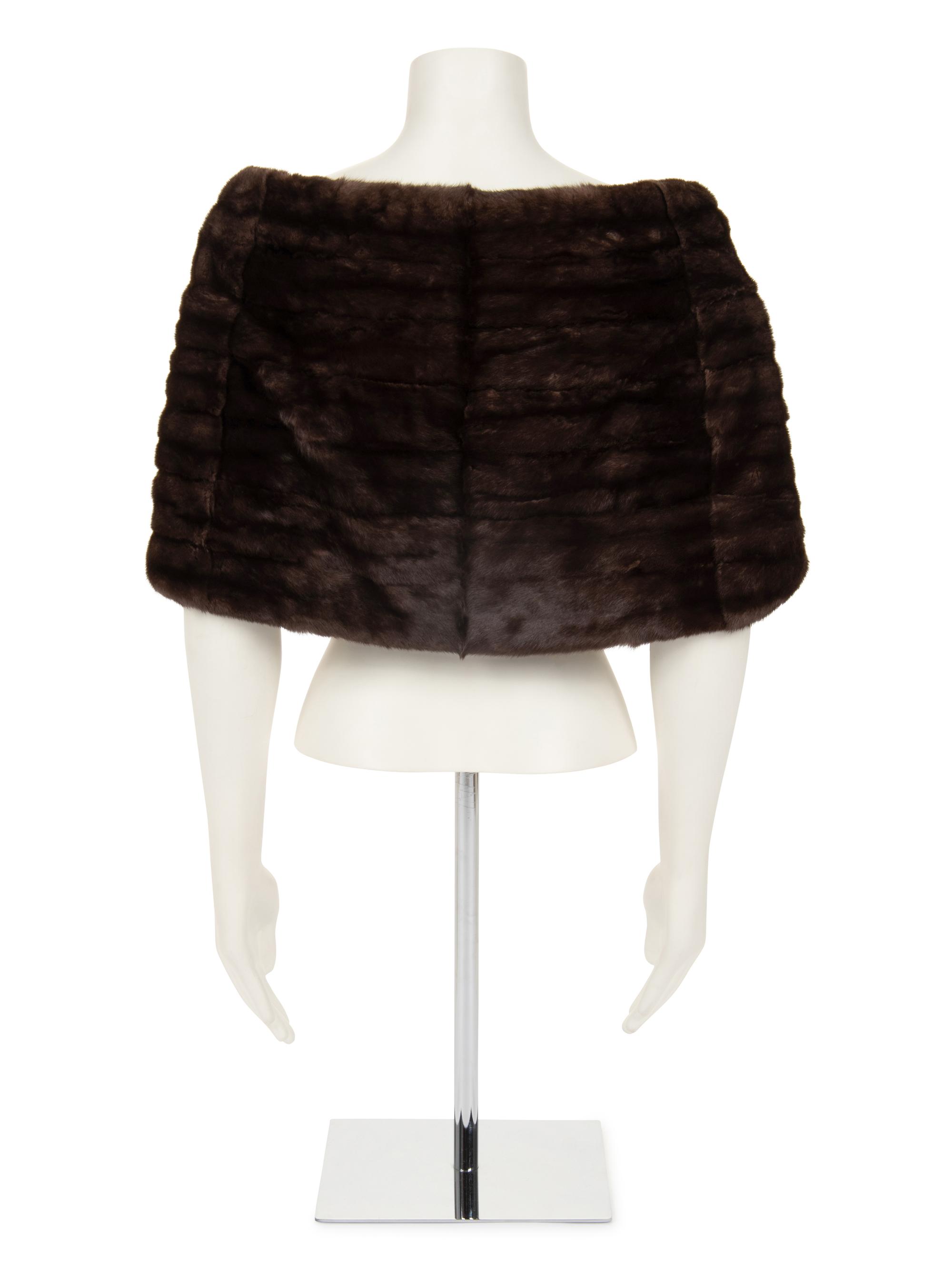 J. Mendel Mink Pull-Through Stole
