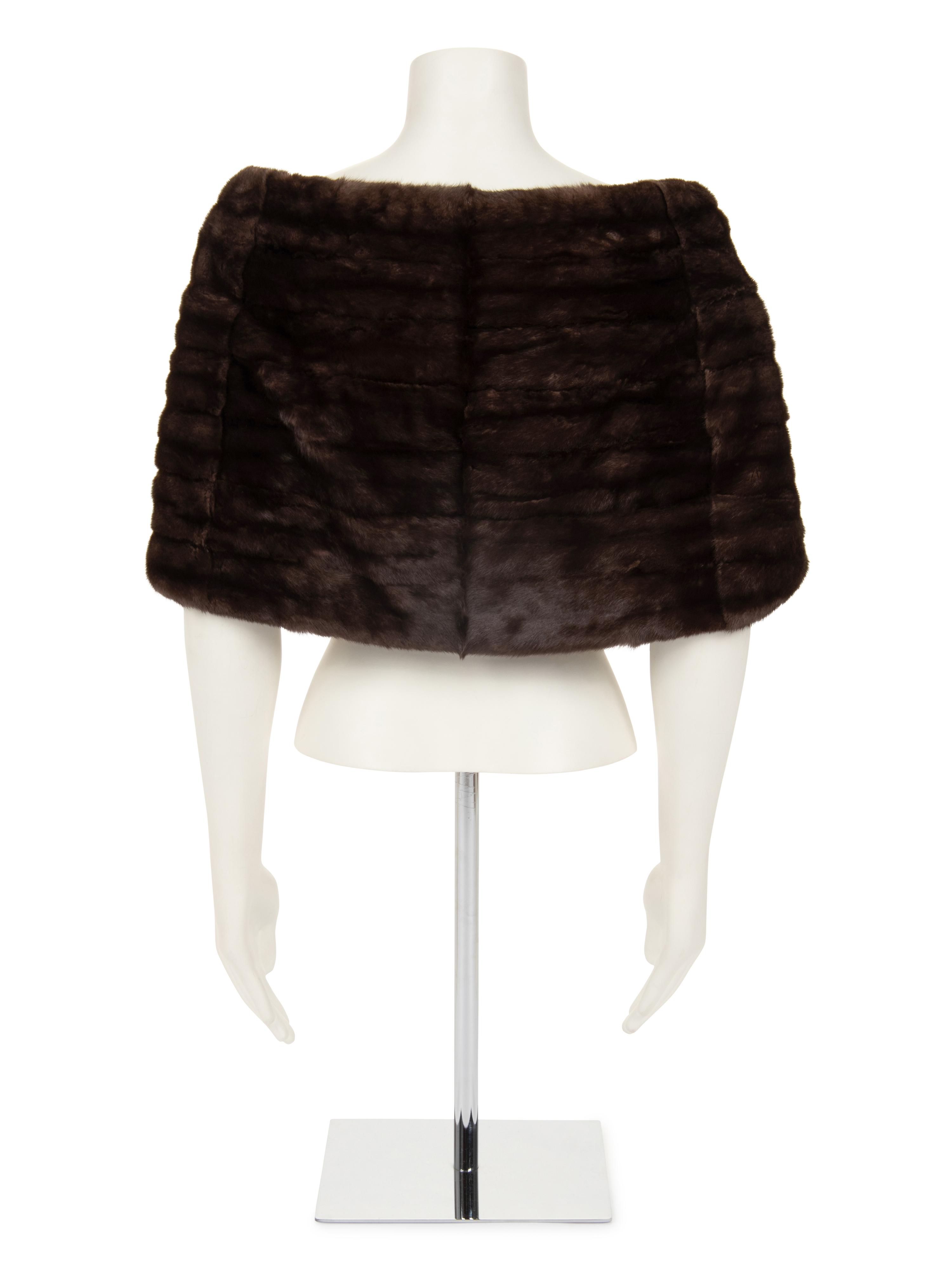 J. Mendel Mink Pull-Through Stole