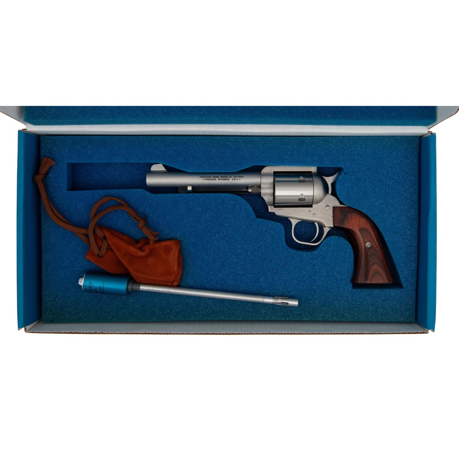 *Freedom Arms Model 97 .357 Magnum in Box with Accessories