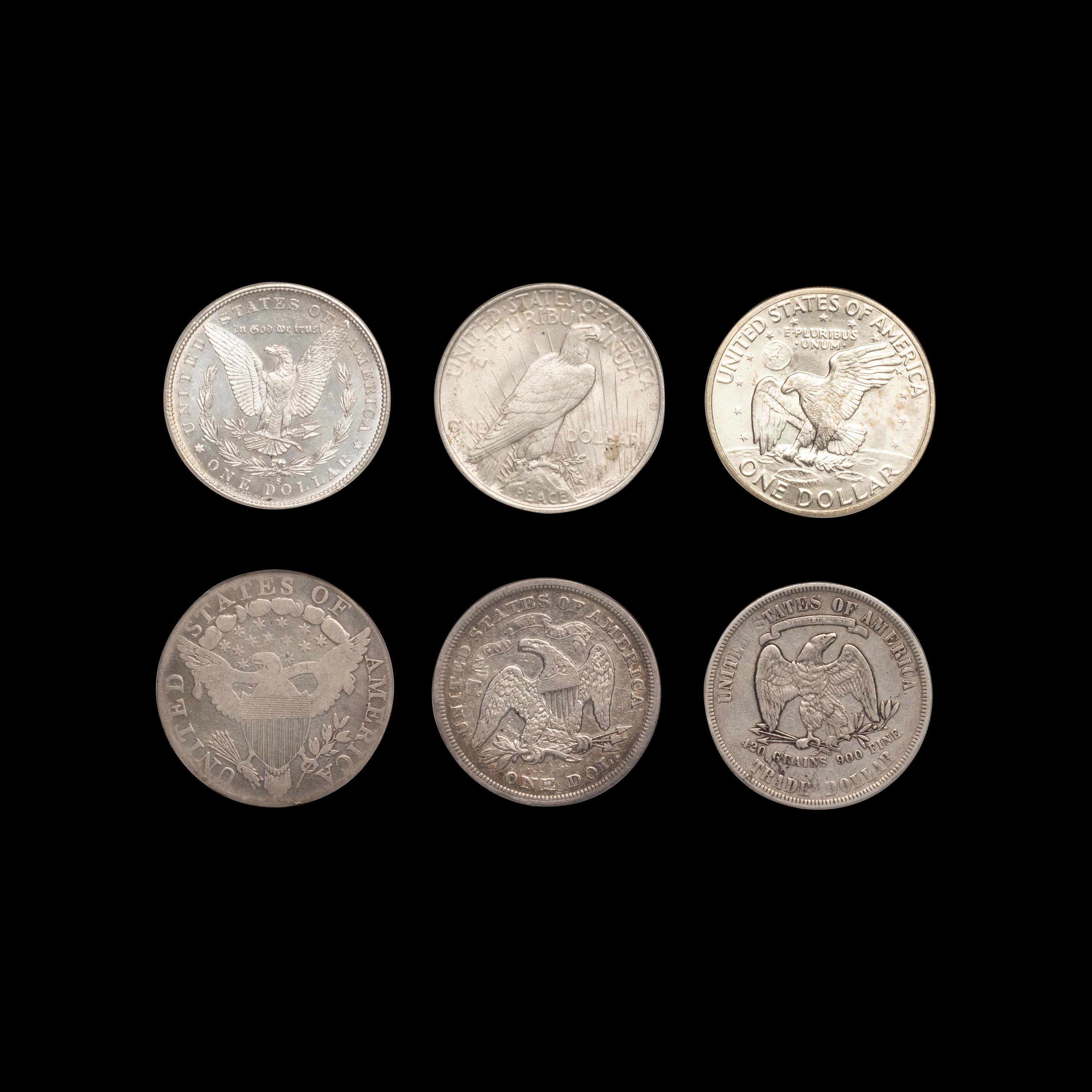 A Six-Coin $1 Type-Set
