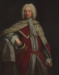 Portrait of a Marquess in Peer’s Robes, Holding a Coronet