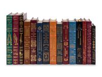 [BINDINGS]. A large group of 92 titles from the Easton Press and Derrydale Press, mostly nautical related, including: