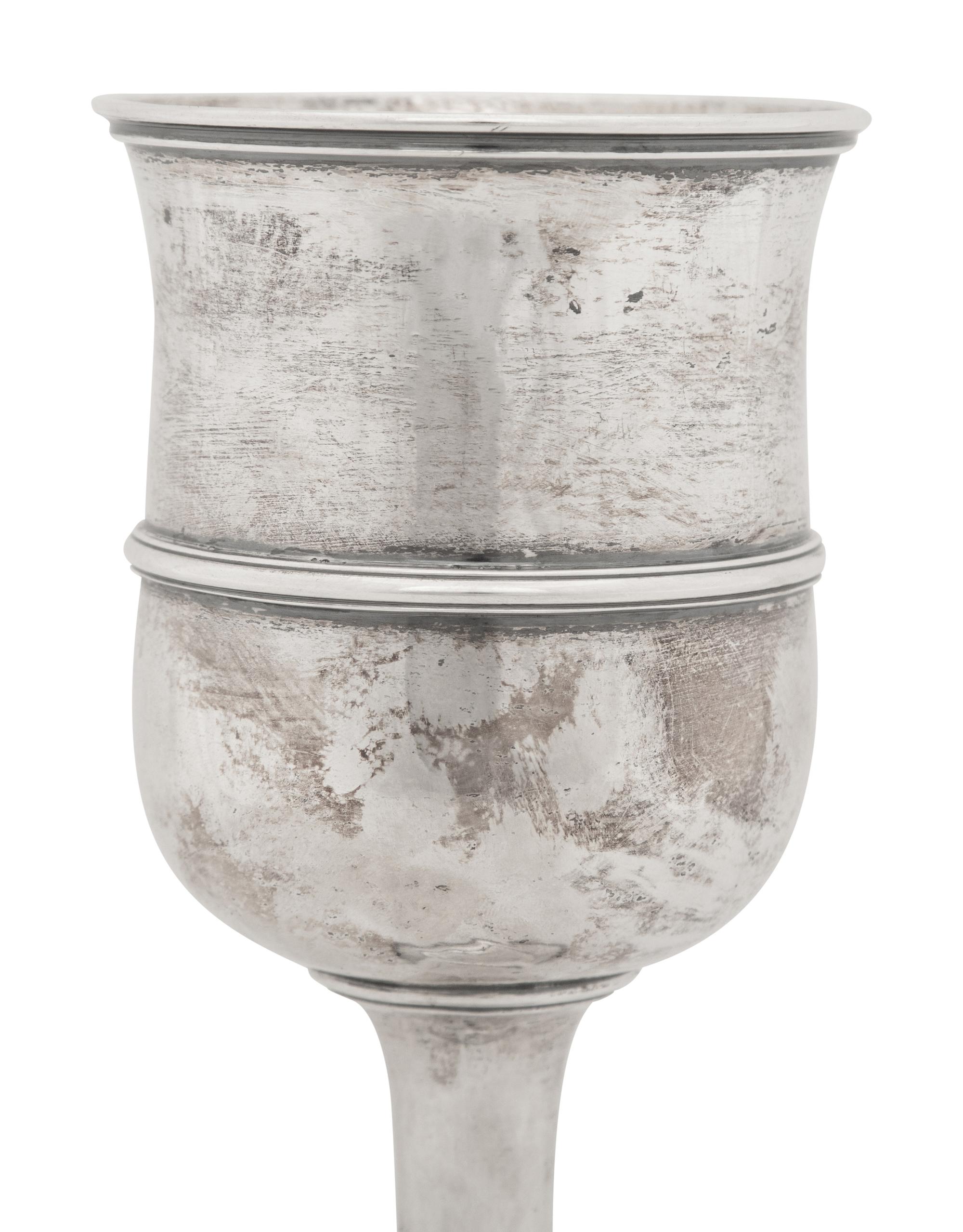 A William IV Silver Goblet
