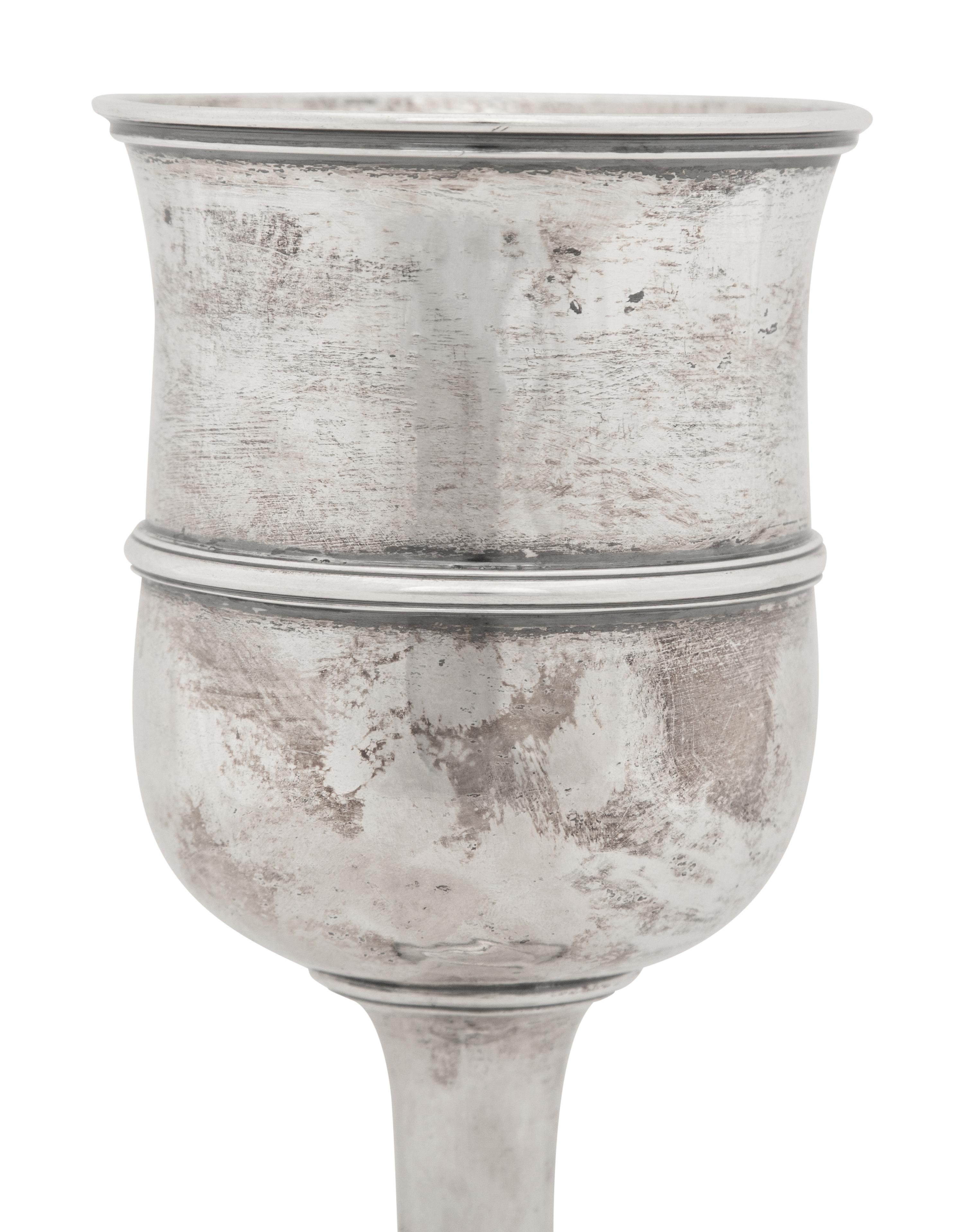 A William IV Silver Goblet
