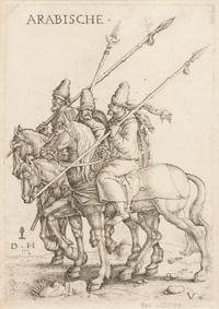 Daniel Hopfer, (German, 1470-1536), Arabische